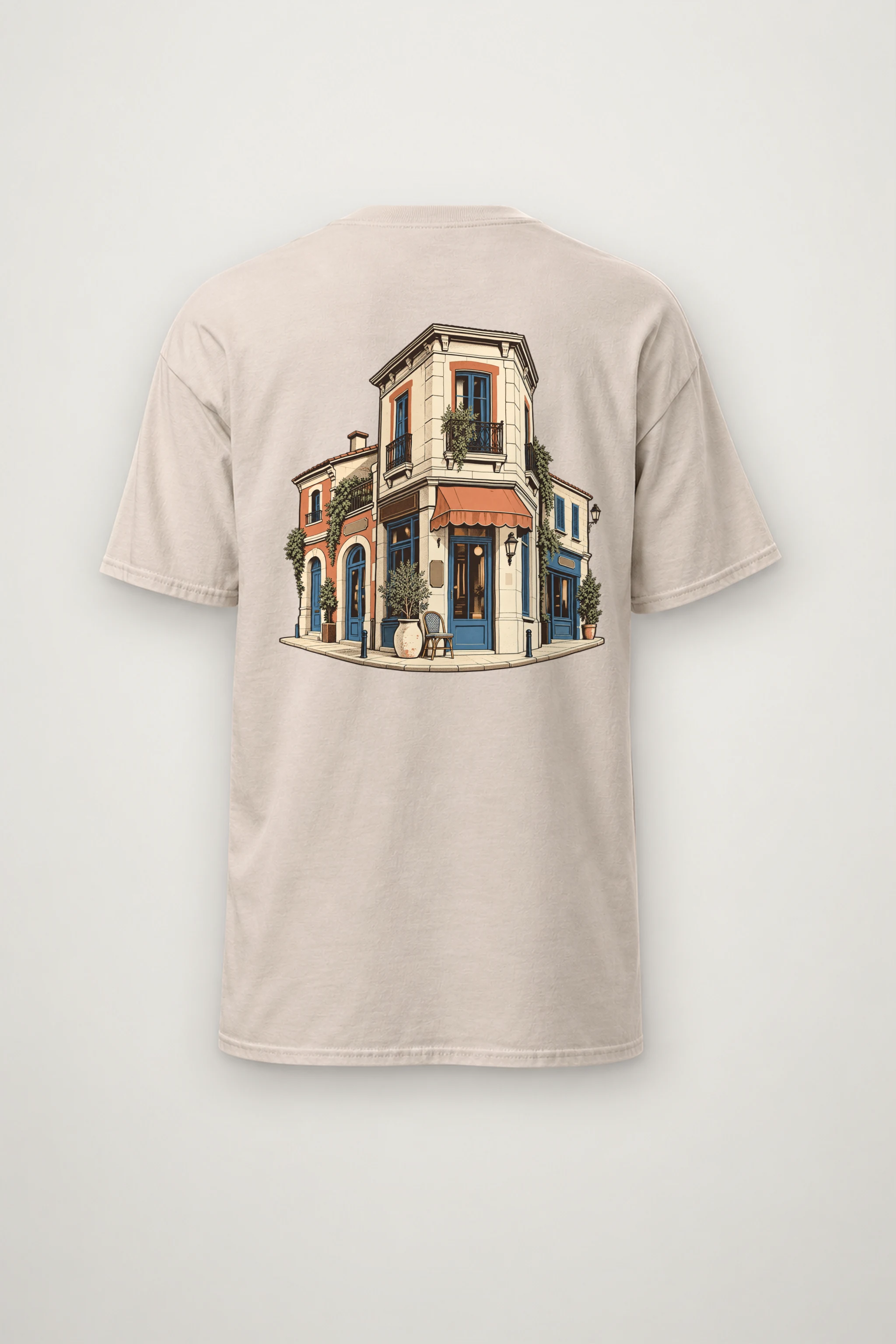 "Quiet Corner" Heavyweight Unisex Crewneck T-shirt