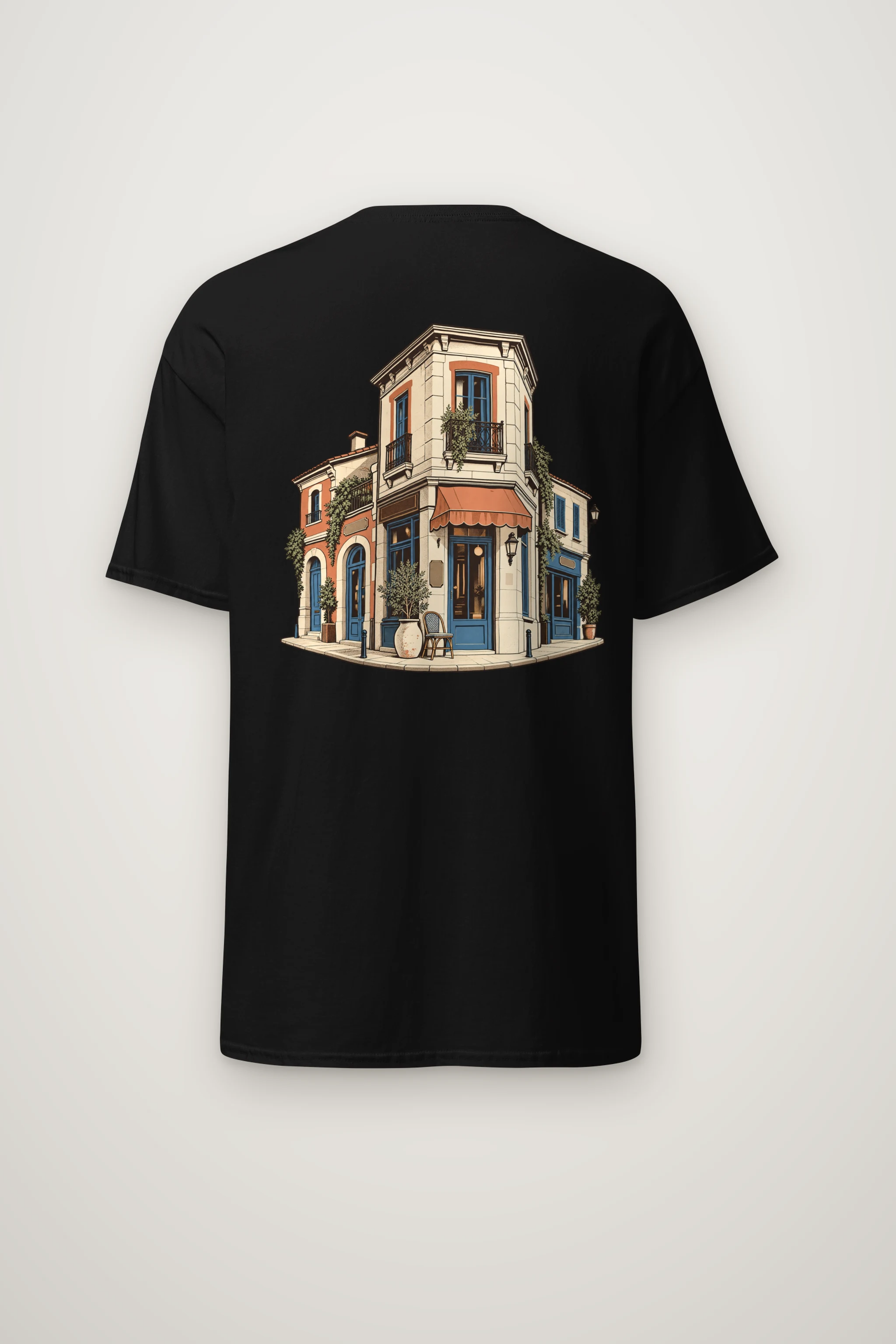 "Quiet Corner" Heavyweight Unisex Crewneck T-shirt