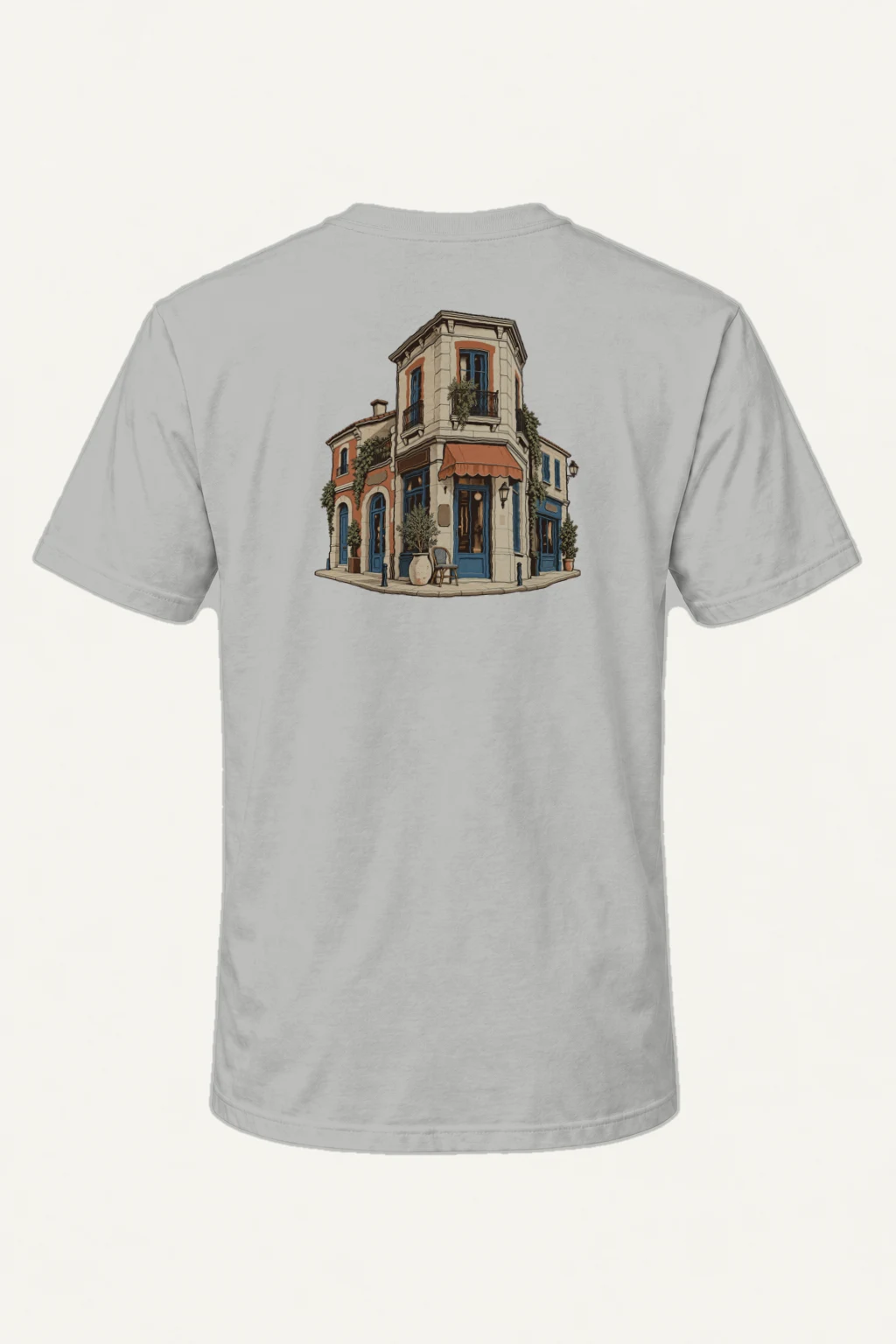 "Quiet Corner" Heavyweight Unisex Crewneck T-shirt | Gildan 5000
