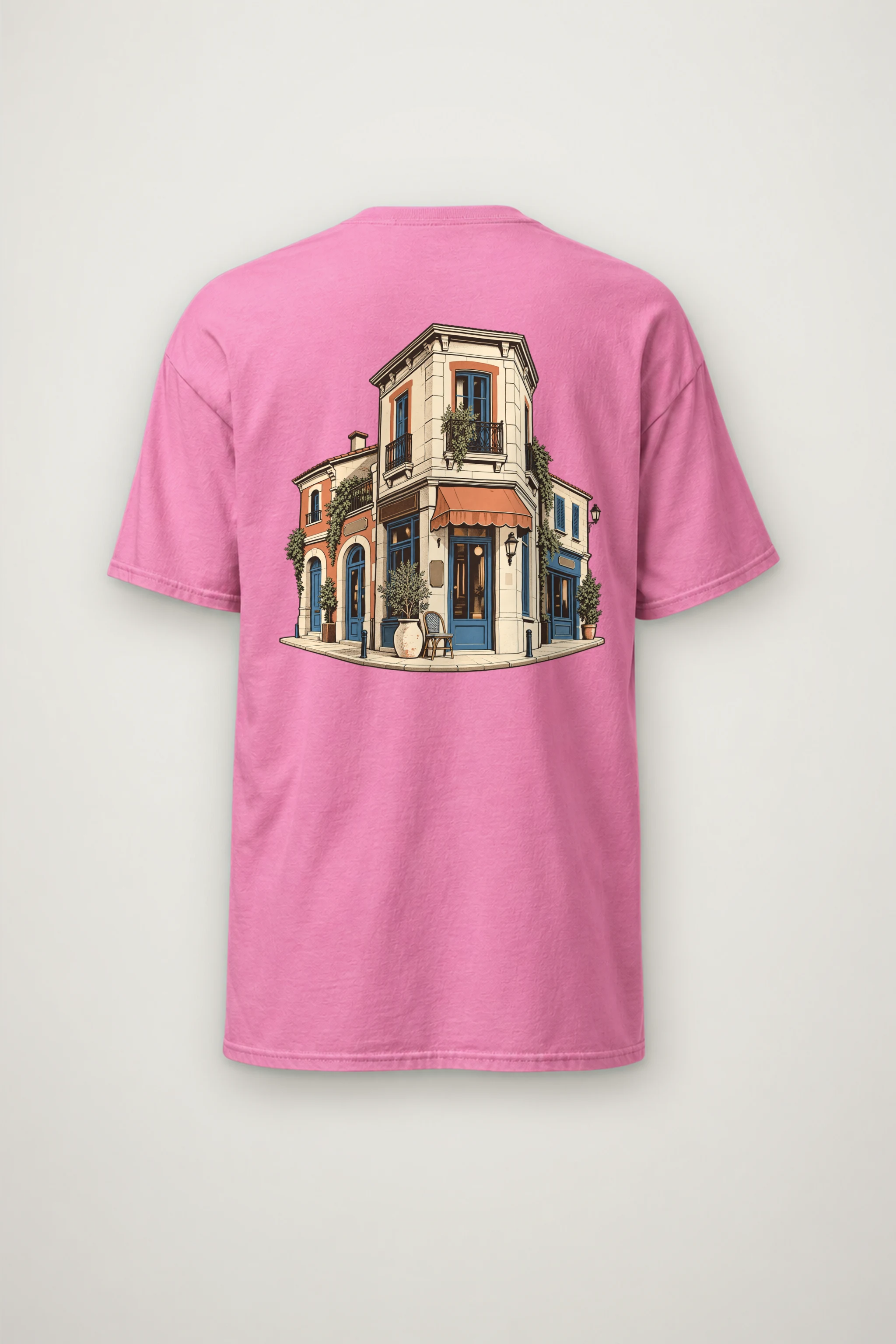 "Quiet Corner" Heavyweight Unisex Crewneck T-shirt