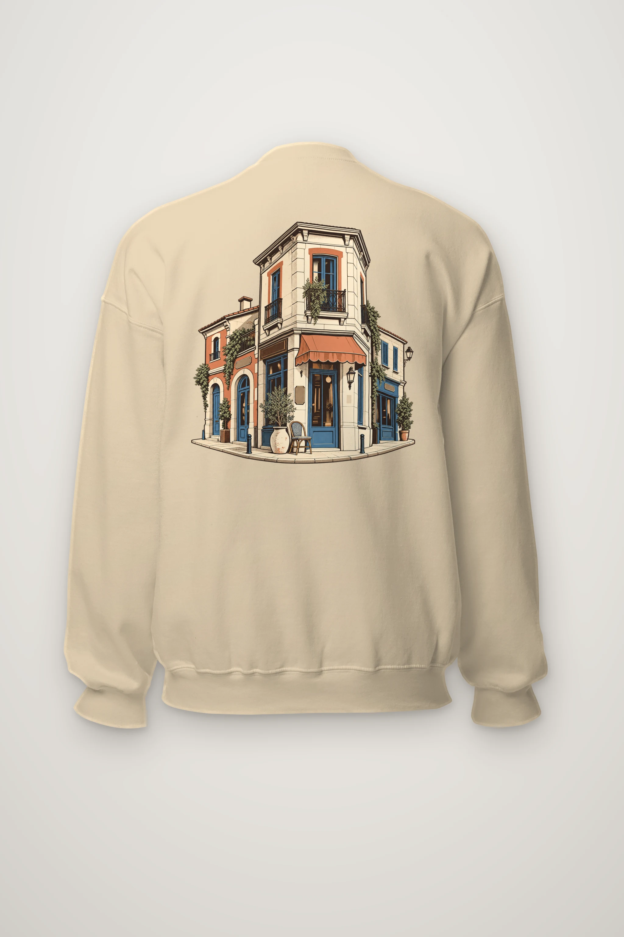 "Quiet Corner Townhouse" Heavy Blend Unisex Crewneck Sweatshirt