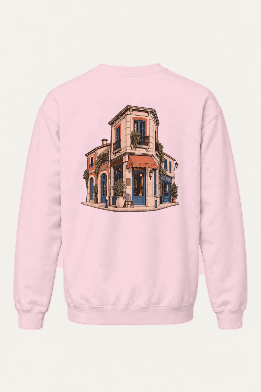 "Quiet Corner Townhouse" Heavy Blend Unisex Crewneck Sweatshirt | Gildan 18000