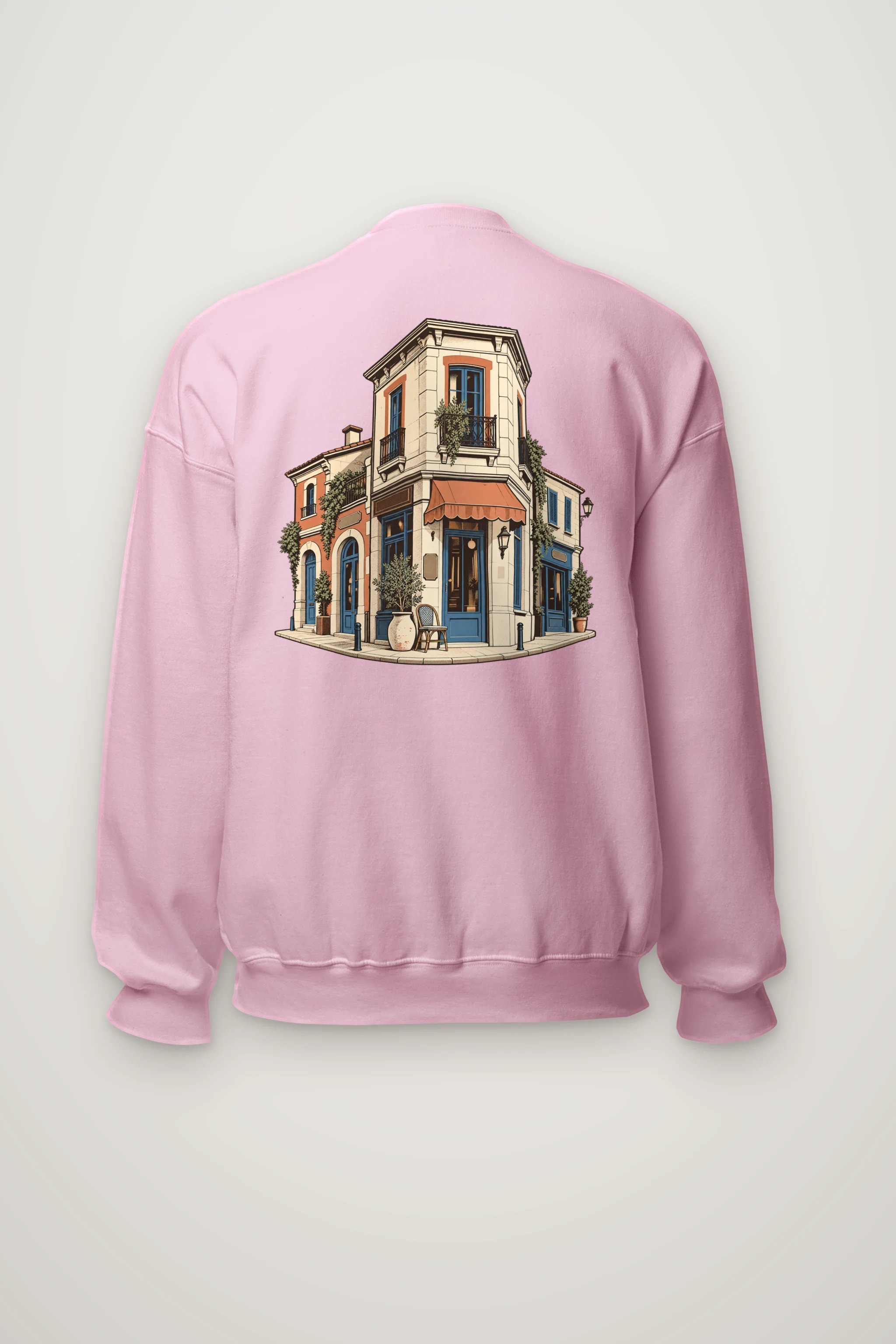 "Quiet Corner Townhouse" Heavy Blend Unisex Crewneck Sweatshirt