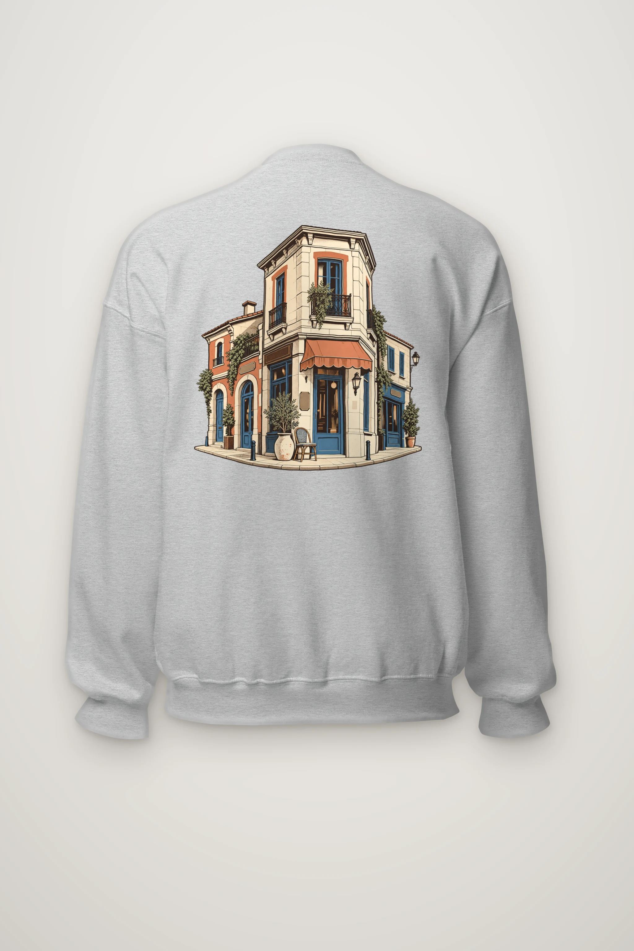 "Quiet Corner Townhouse" Heavy Blend Unisex Crewneck Sweatshirt