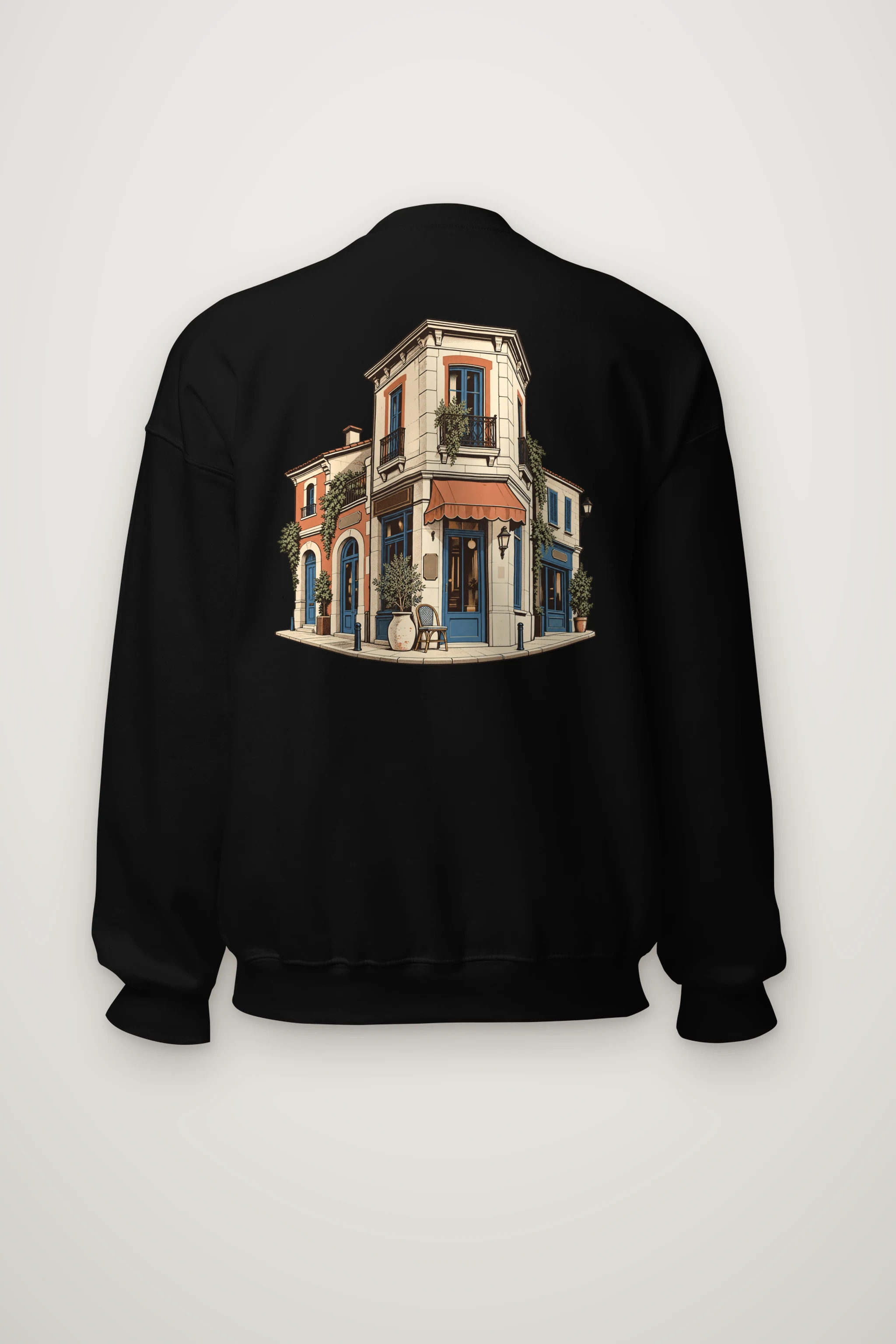 "Quiet Corner Townhouse" Heavy Blend Unisex Crewneck Sweatshirt