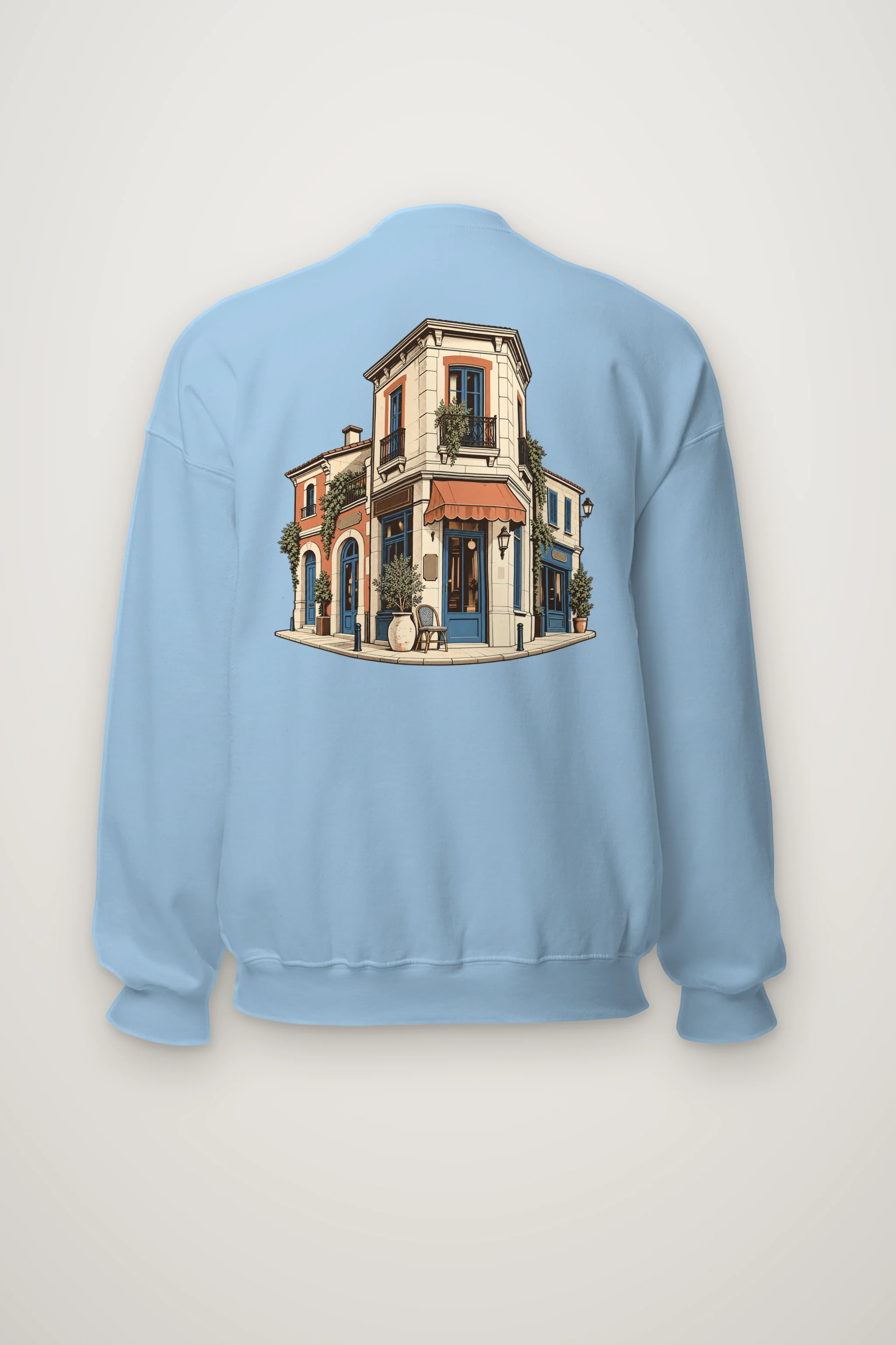 "Quiet Corner Townhouse" Heavy Blend Unisex Crewneck Sweatshirt