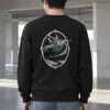 "Quiet Descent" Heavy Blend Unisex Crewneck Sweatshirt