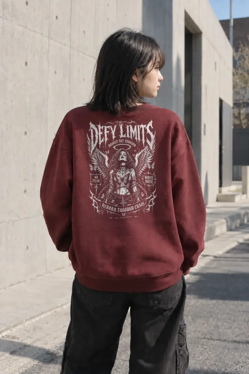 "Quiet Field" Heavy Blend Unisex Crewneck Sweatshirt | Gildan 18000