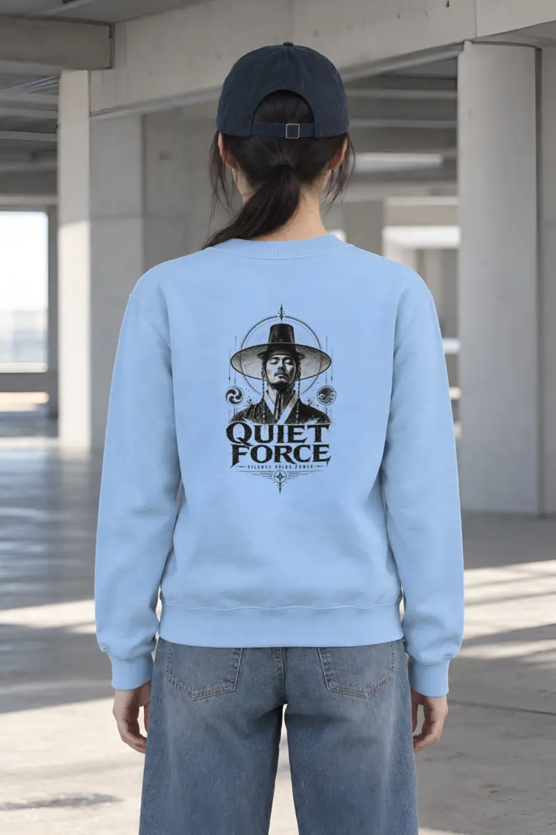 "Quiet Force" Heavy Blend Unisex Crewneck Sweatshirt