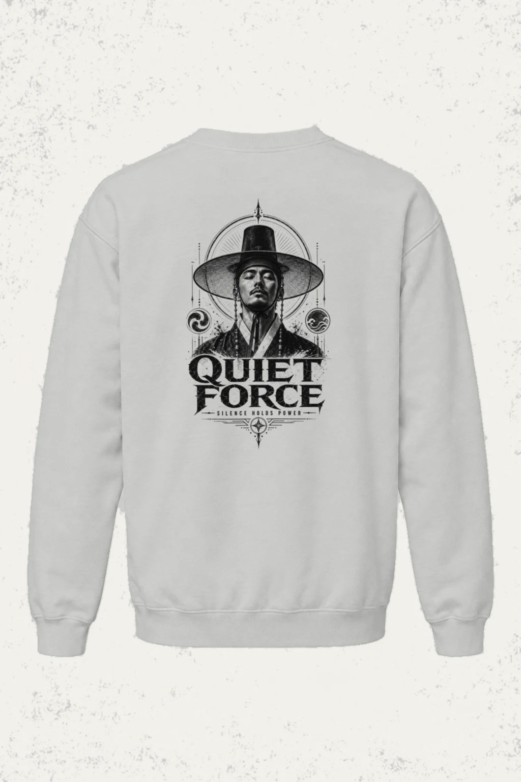 "Quiet Force" Heavy Blend Unisex Crewneck Sweatshirt | Gildan 18000