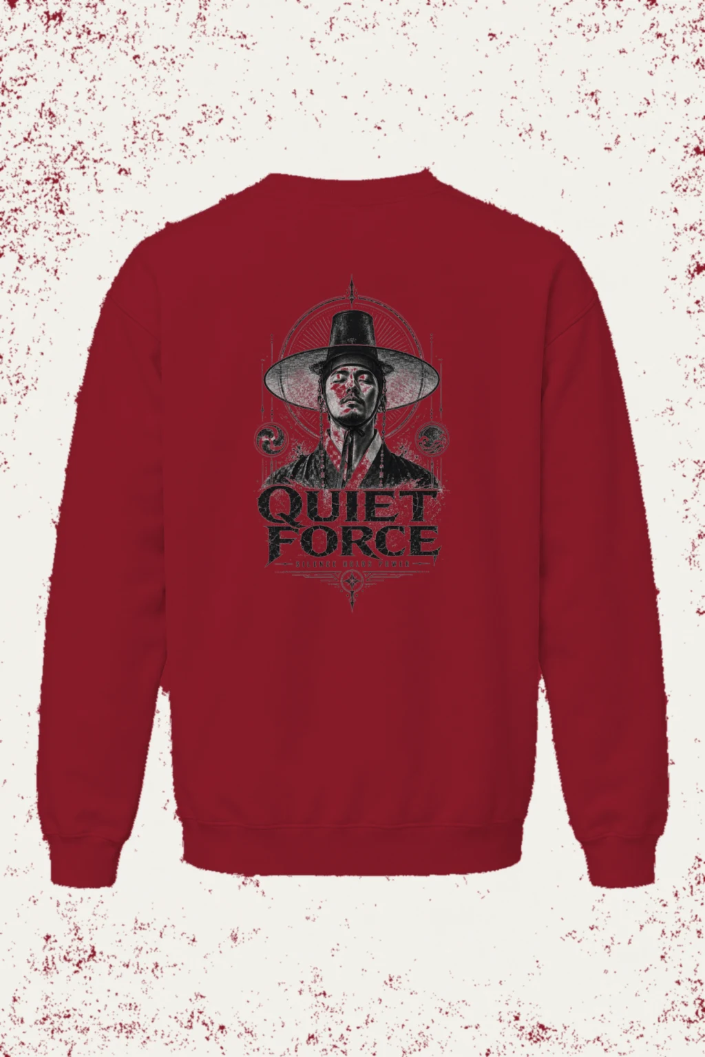 "Quiet Force" Heavy Blend Unisex Crewneck Sweatshirt | Gildan 18000