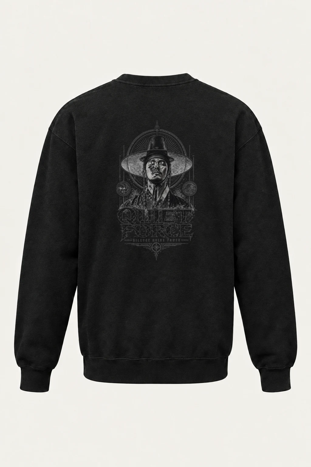 "Quiet Force" Heavy Blend Unisex Crewneck Sweatshirt | Gildan 18000