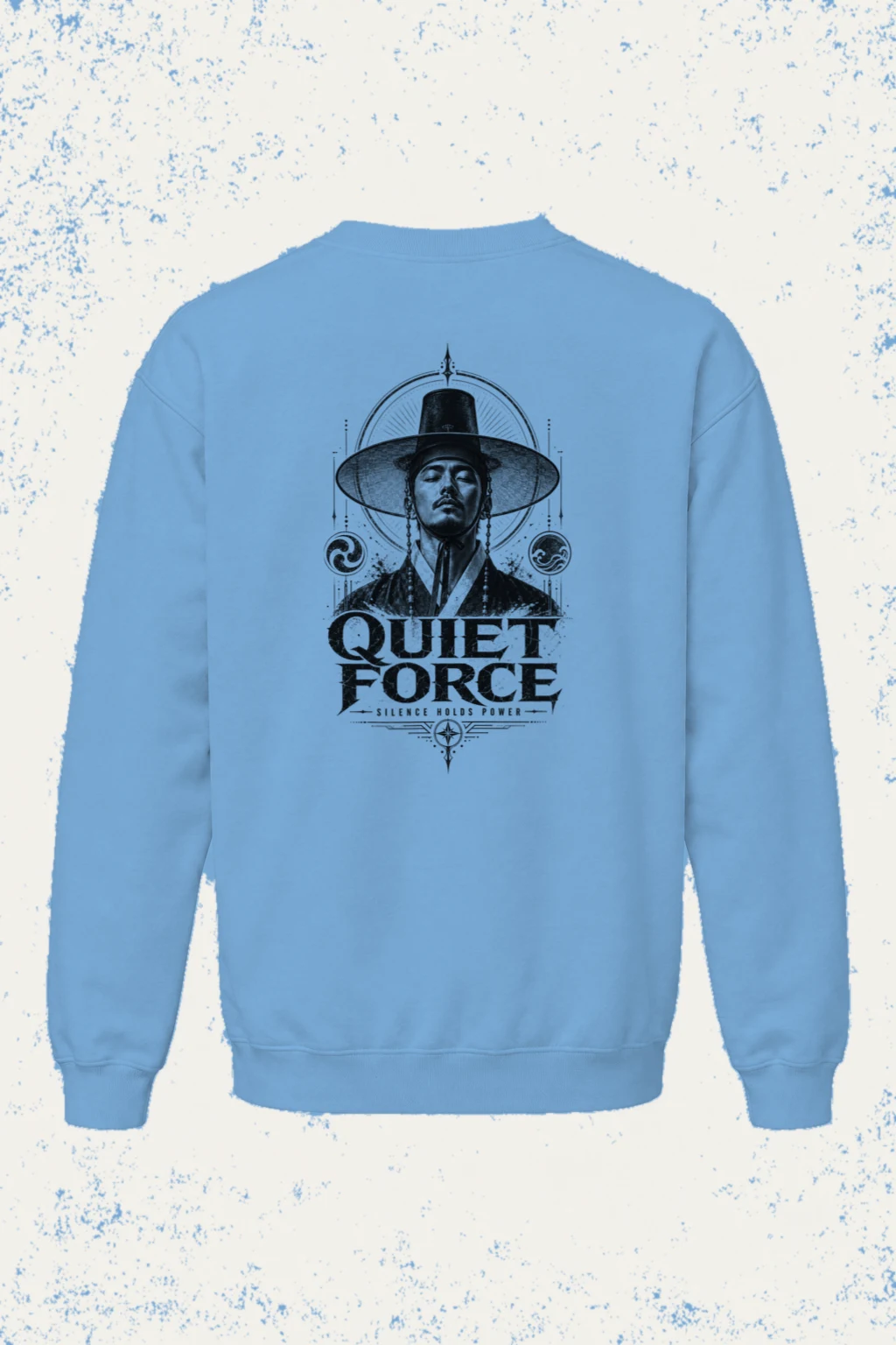 "Quiet Force" Heavy Blend Unisex Crewneck Sweatshirt | Gildan 18000