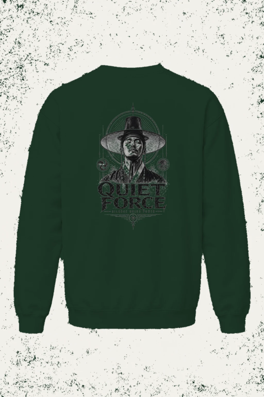 "Quiet Force" Heavy Blend Unisex Crewneck Sweatshirt | Gildan 18000