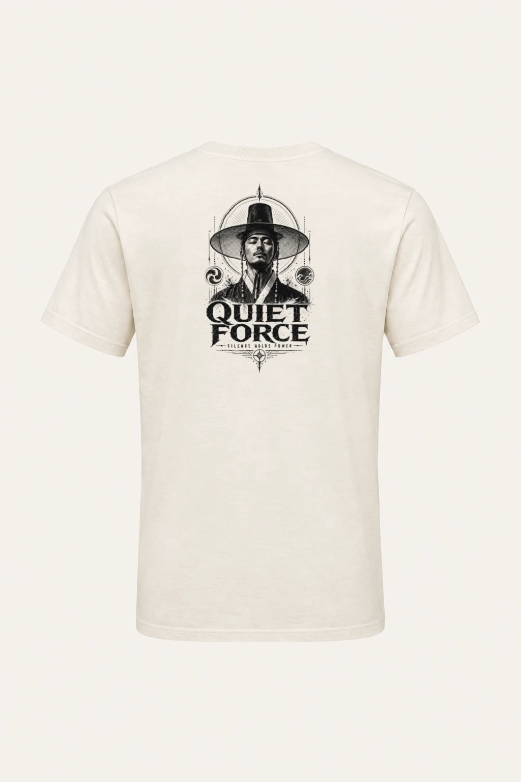 "Quiet Force" Heavyweight Unisex Crewneck T-shirt | Gildan 5000