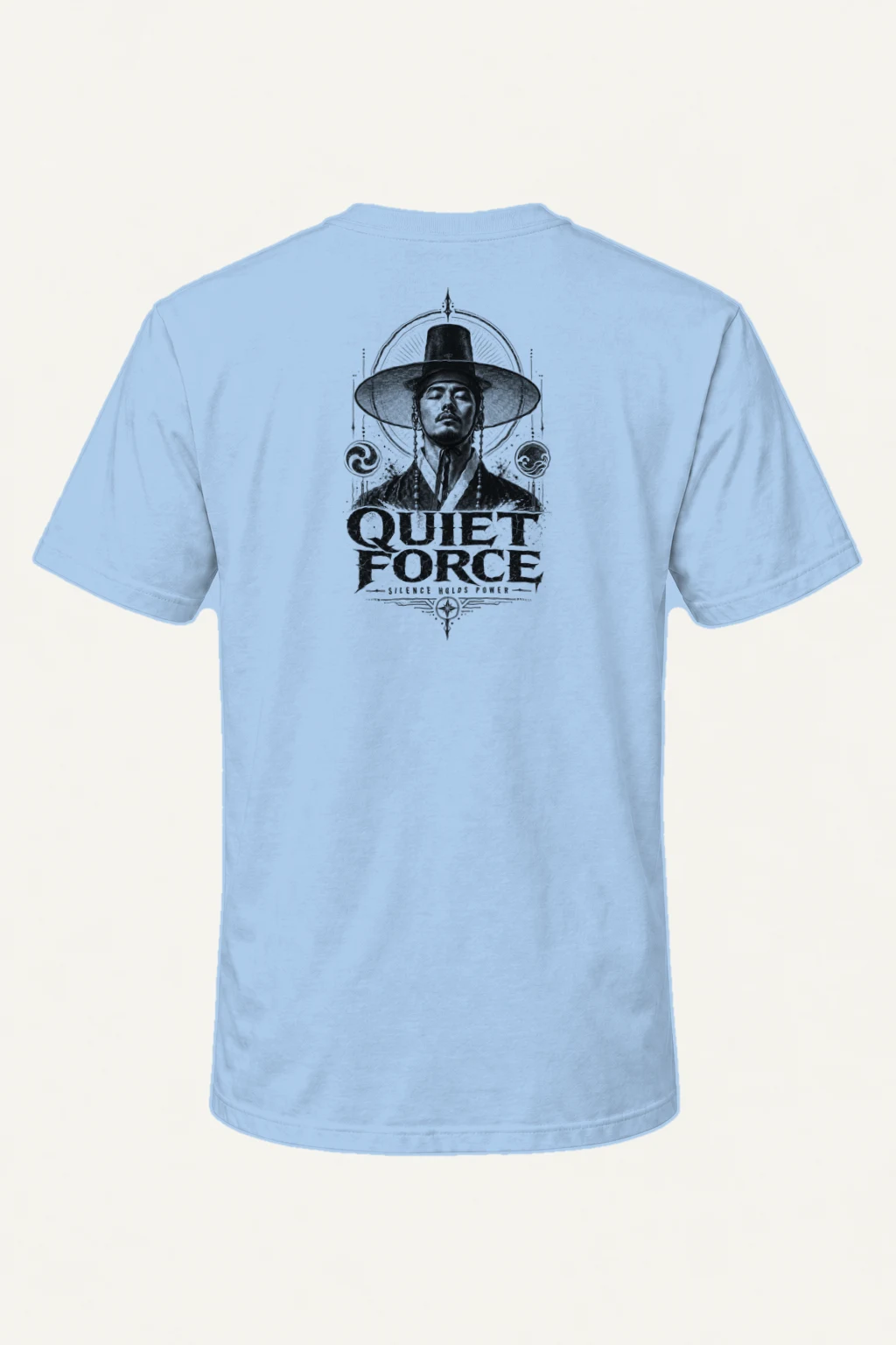 "Quiet Force" Heavyweight Unisex Crewneck T-shirt | Gildan 5000