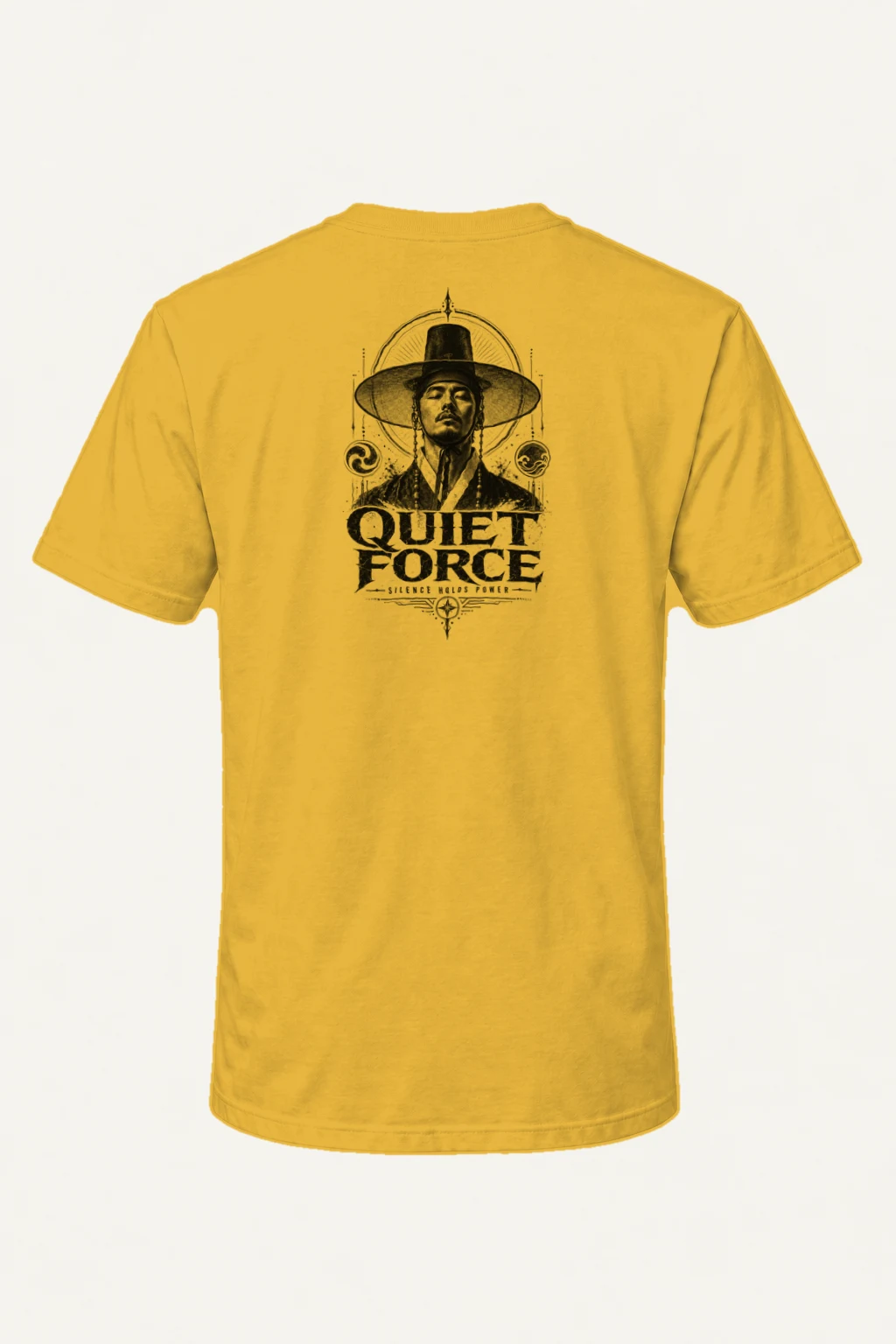 "Quiet Force" Heavyweight Unisex Crewneck T-shirt | Gildan 5000