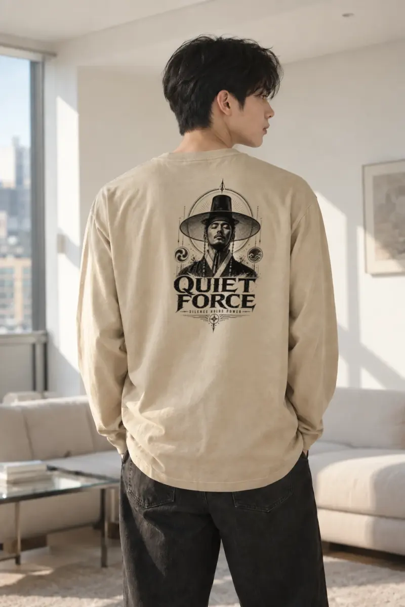 “Quiet Force” Unisex Longsleeve T-shirt | Gildan 2400