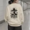 "Quiet Force" Unisex Sponge Fleece Crewneck Sweatshirt | Bella + Canvas 3901