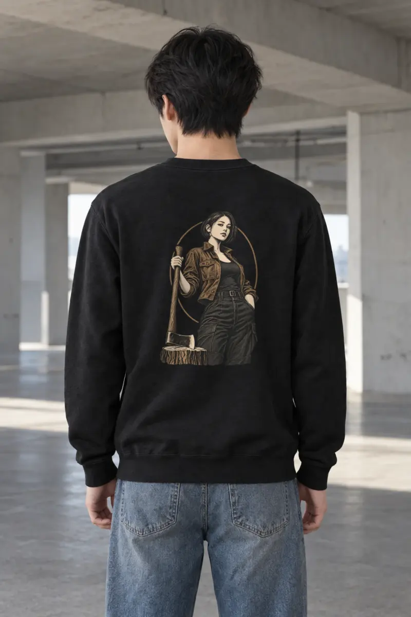 "Quiet Forester" Heavy Blend Unisex Crewneck Sweatshirt
