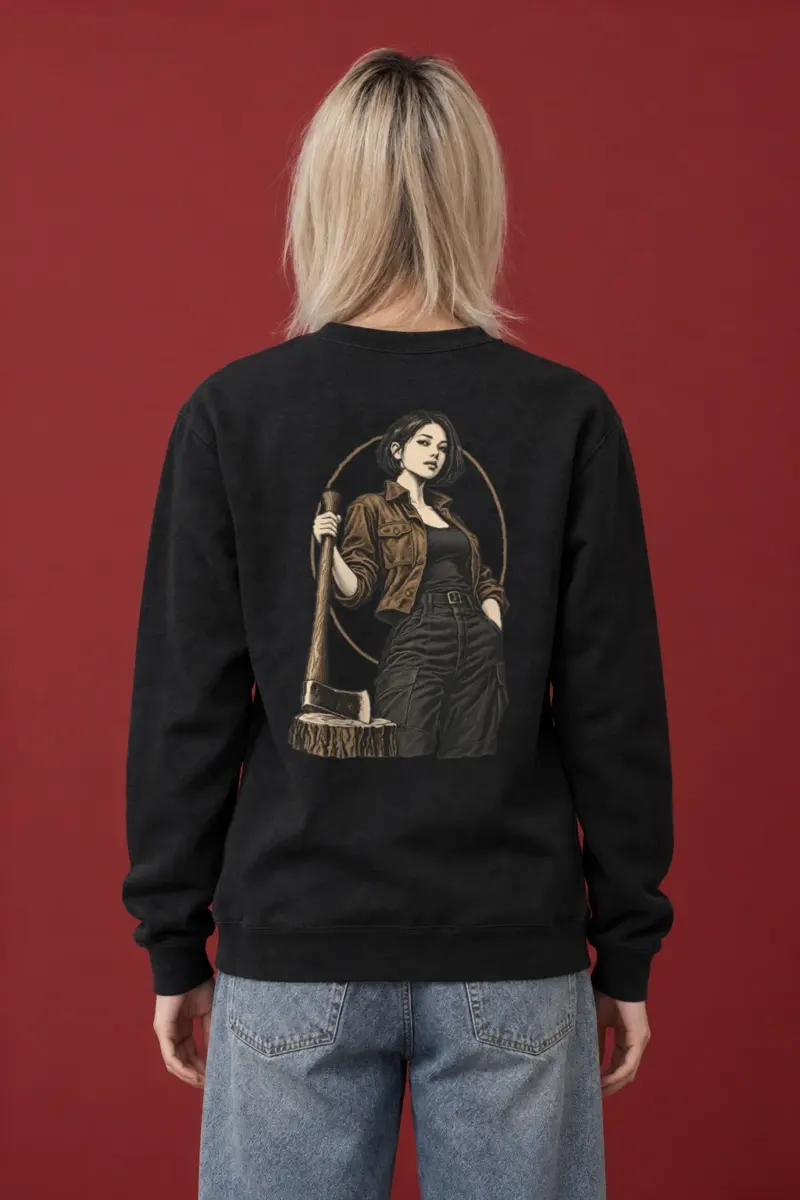 "Quiet Forester" Heavy Blend Unisex Crewneck Sweatshirt