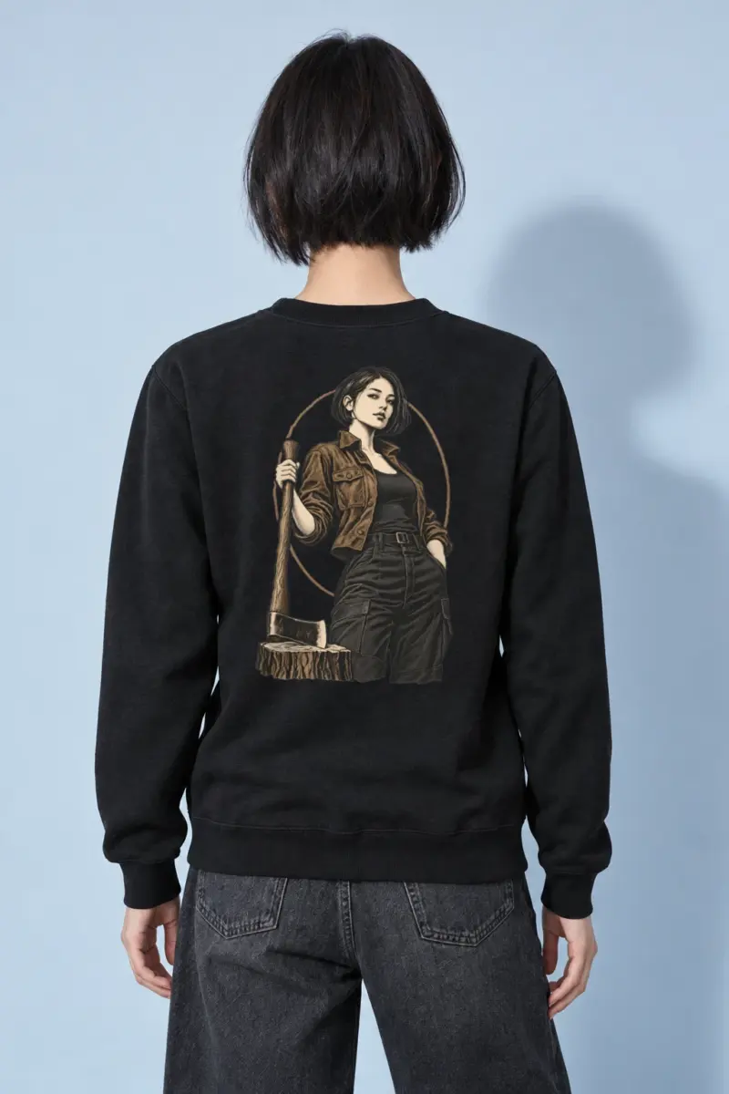 "Quiet Forester" Heavy Blend Unisex Crewneck Sweatshirt | Gildan 18000