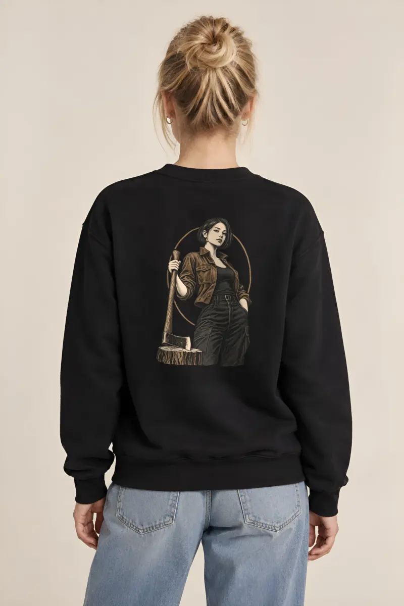"Quiet Forester" Heavy Blend Unisex Crewneck Sweatshirt