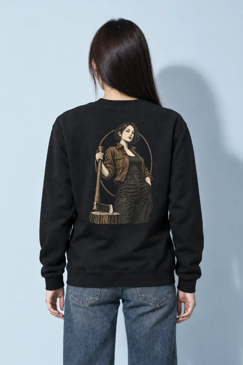 "Quiet Forester" Heavy Blend Unisex Crewneck Sweatshirt