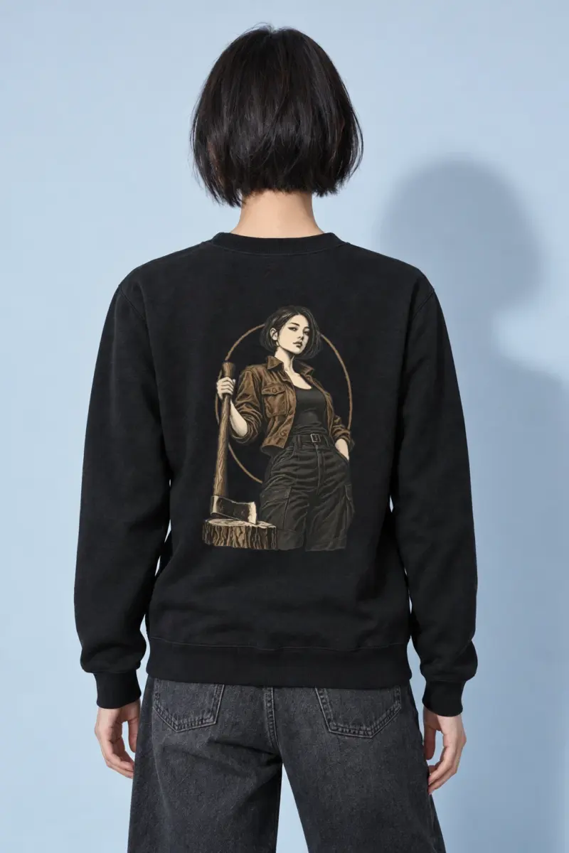 "Quiet Forester" Heavy Blend Unisex Crewneck Sweatshirt
