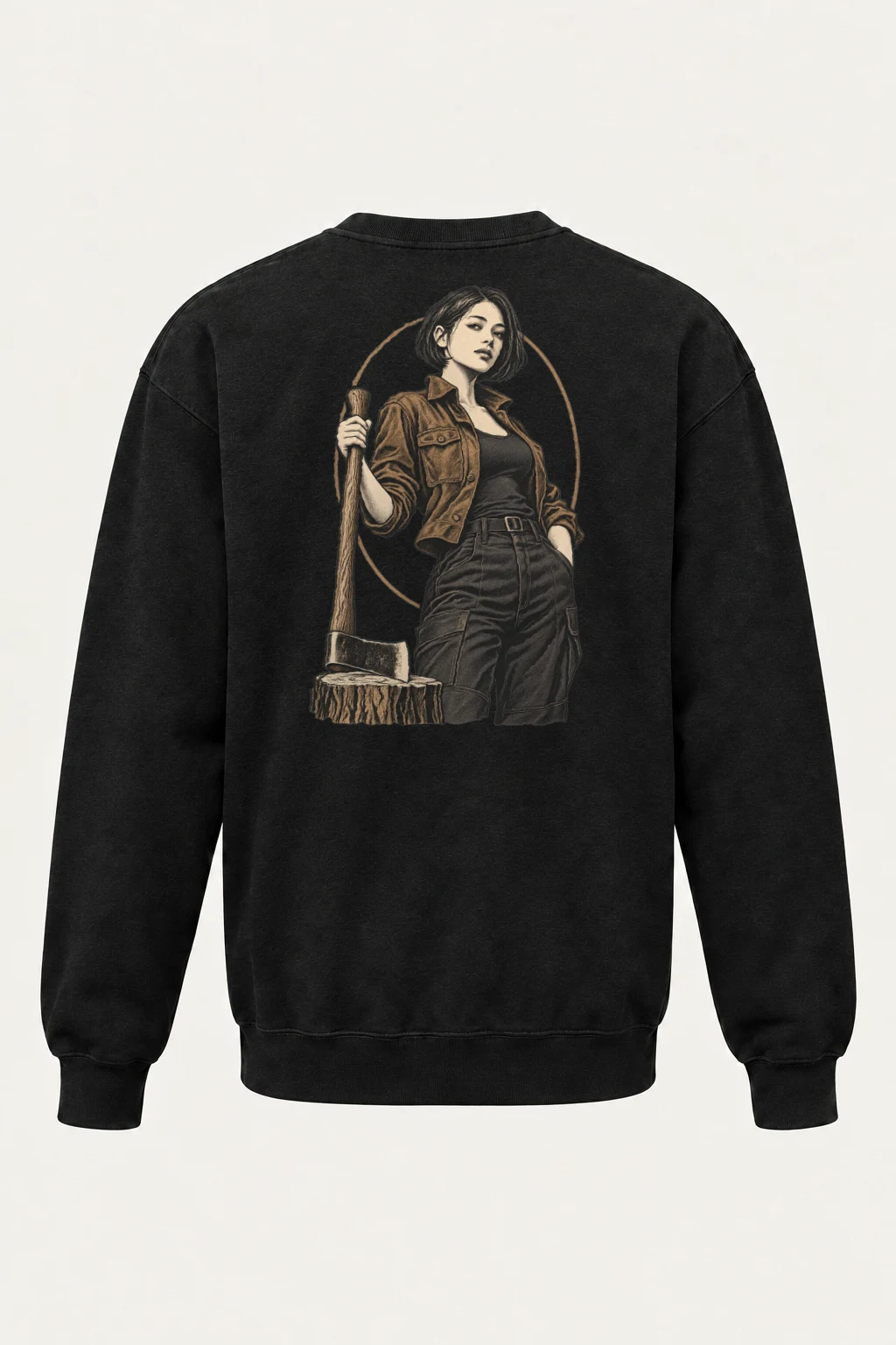 "Quiet Forester" Heavy Blend Unisex Crewneck Sweatshirt | Gildan 18000