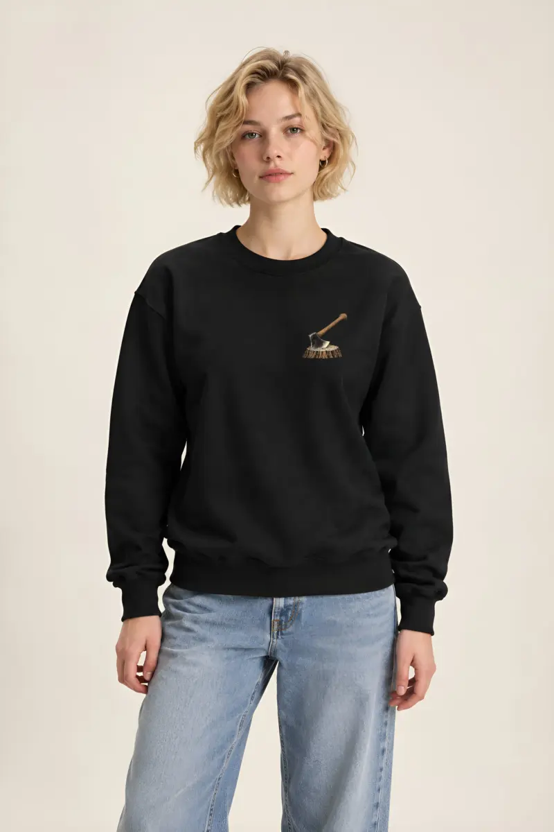 "Quiet Forester" Heavy Blend Unisex Crewneck Sweatshirt