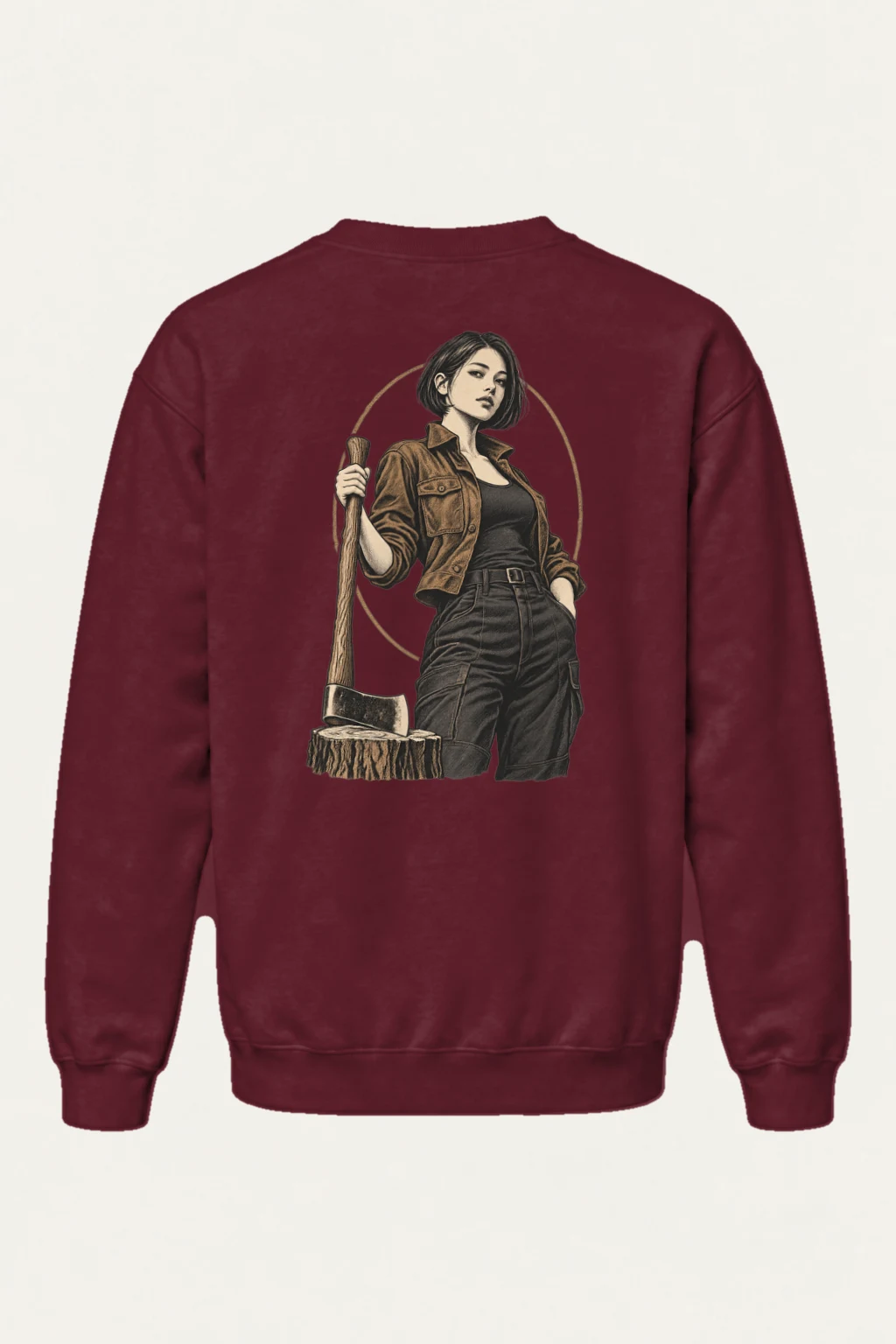 "Quiet Forester" Heavy Blend Unisex Crewneck Sweatshirt | Gildan 18000
