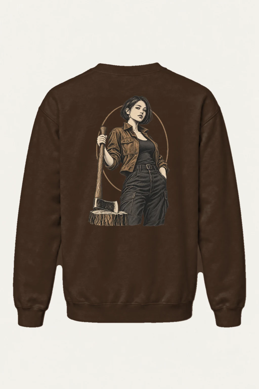 "Quiet Forester" Heavy Blend Unisex Crewneck Sweatshirt | Gildan 18000
