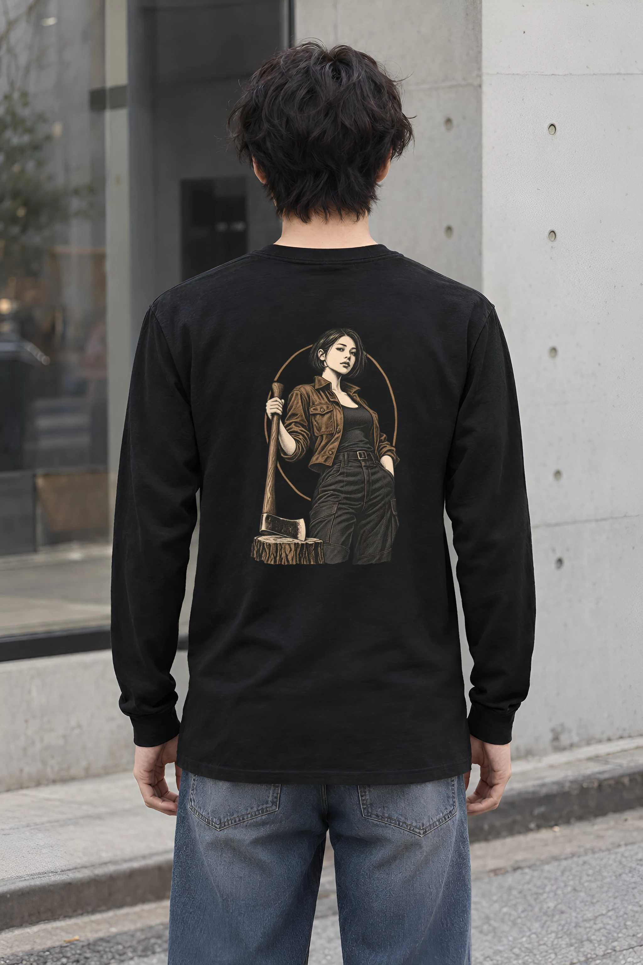 "Quiet Forester" Unisex Longsleeve T-shirt
