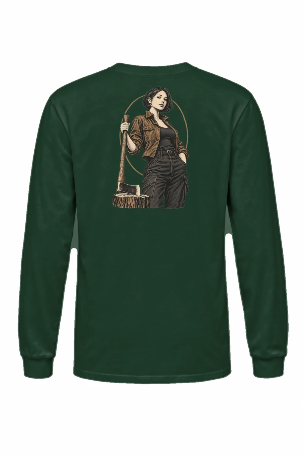 "Quiet Forester" Unisex Longsleeve T-shirt | Gildan 2400