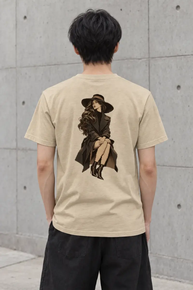 "Quiet Form" Heavyweight Unisex Crewneck T-shirt | Gildan 5000