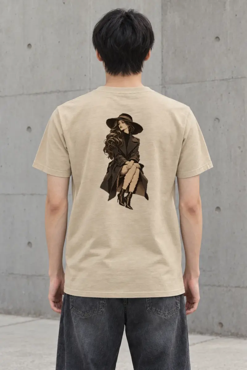 "Quiet Form" Heavyweight Unisex Crewneck T-shirt