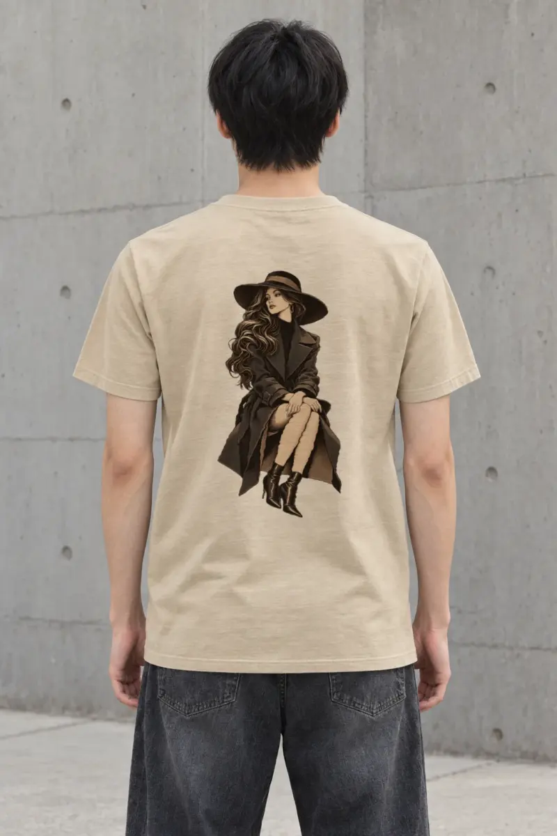 "Quiet Form" Heavyweight Unisex Crewneck T-shirt