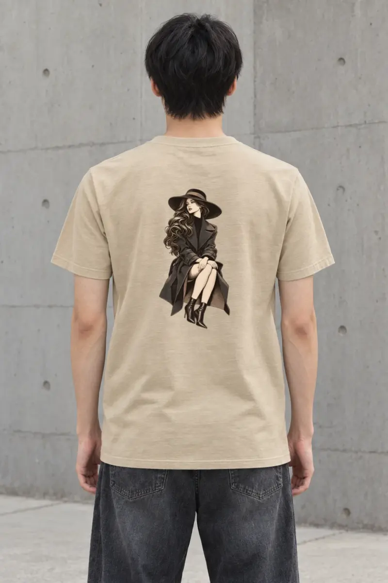 "Quiet Form" Heavyweight Unisex Crewneck T-shirt