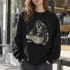 "Quiet Frequency Gorilla" Heavy Blend Unisex Crewneck Sweatshirt | Gildan 18000
