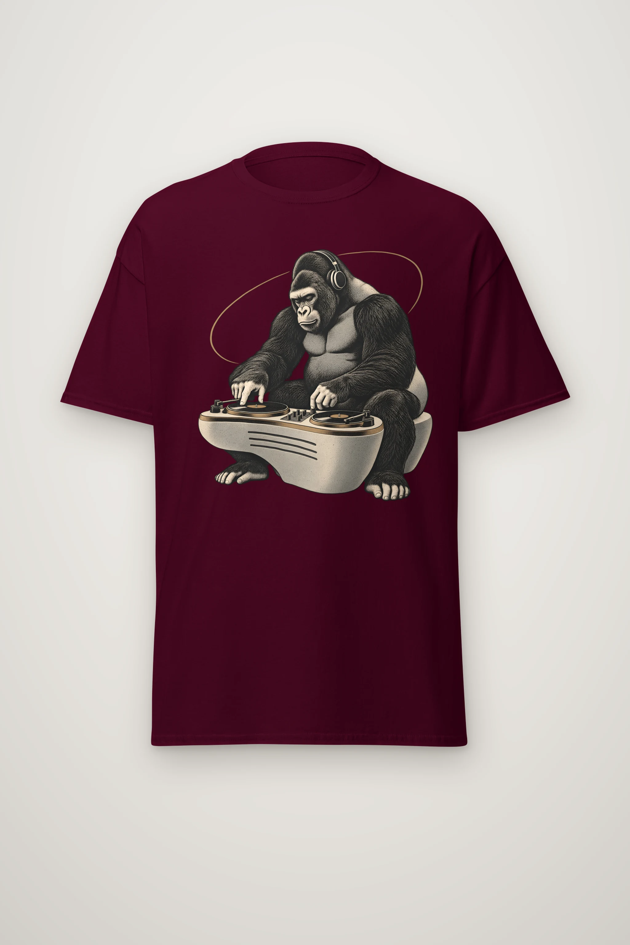"Quiet Frequency" Heavyweight Unisex Crewneck T-shirt