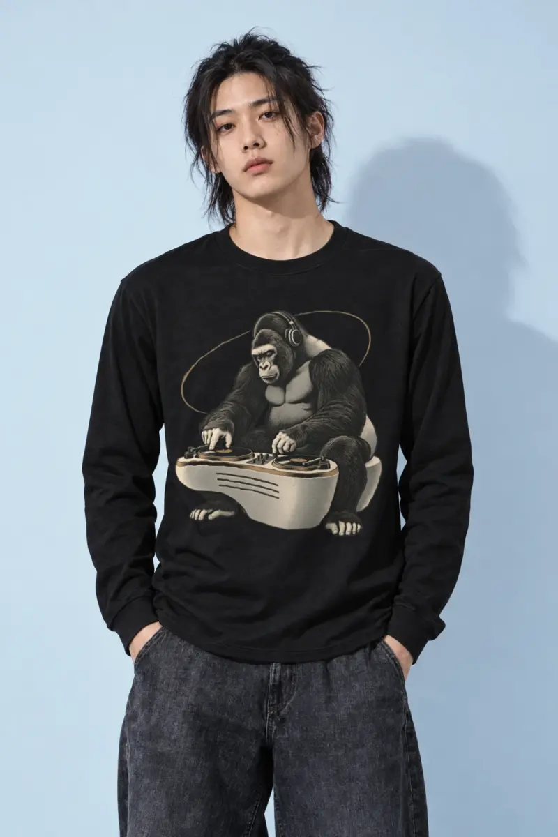 "Quiet Frequency" Unisex Longsleeve T-shirt