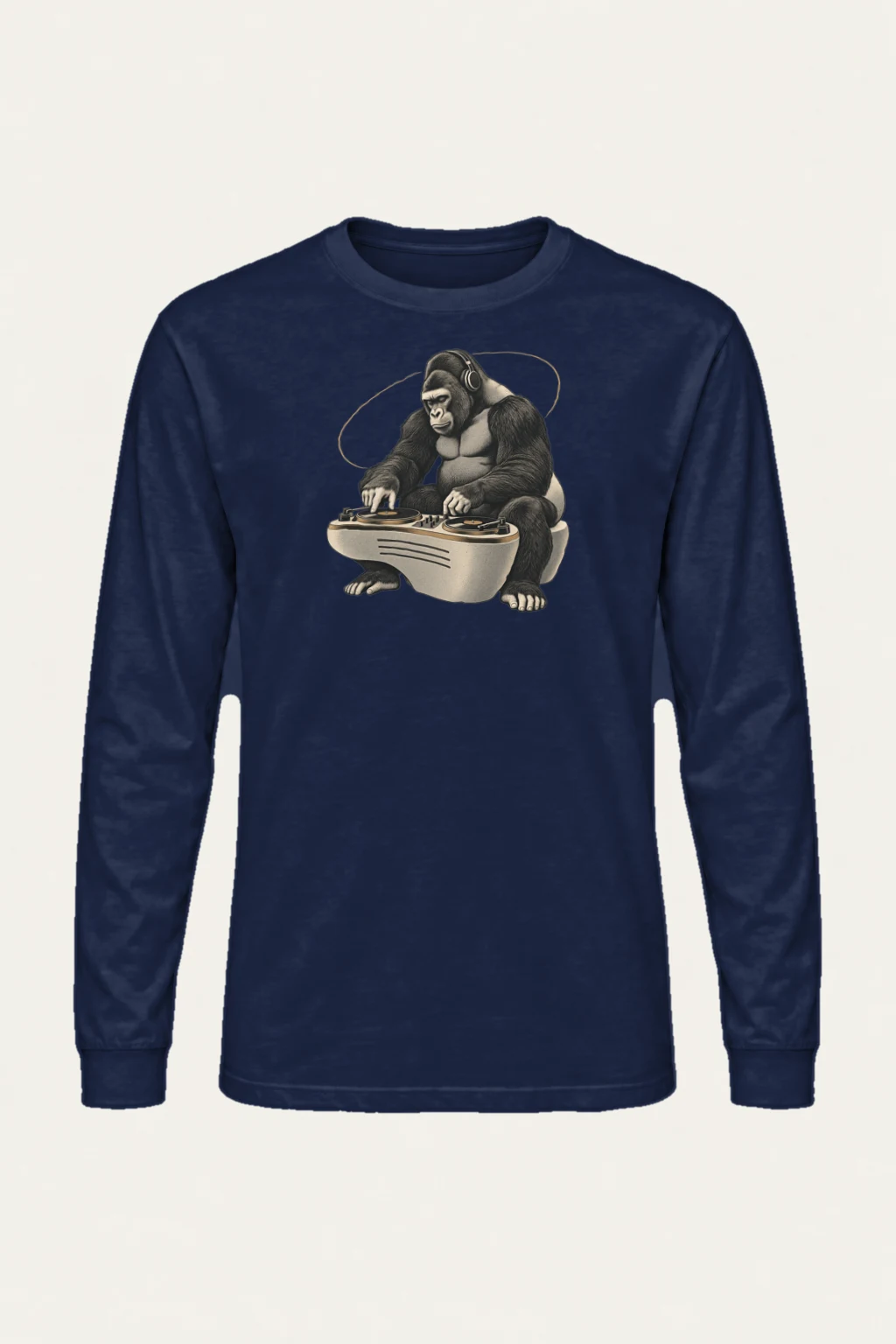 "Quiet Frequency" Unisex Longsleeve T-shirt | Gildan 2400
