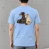 "Quiet Greyhounds" Heavyweight Unisex Crewneck T-shirt