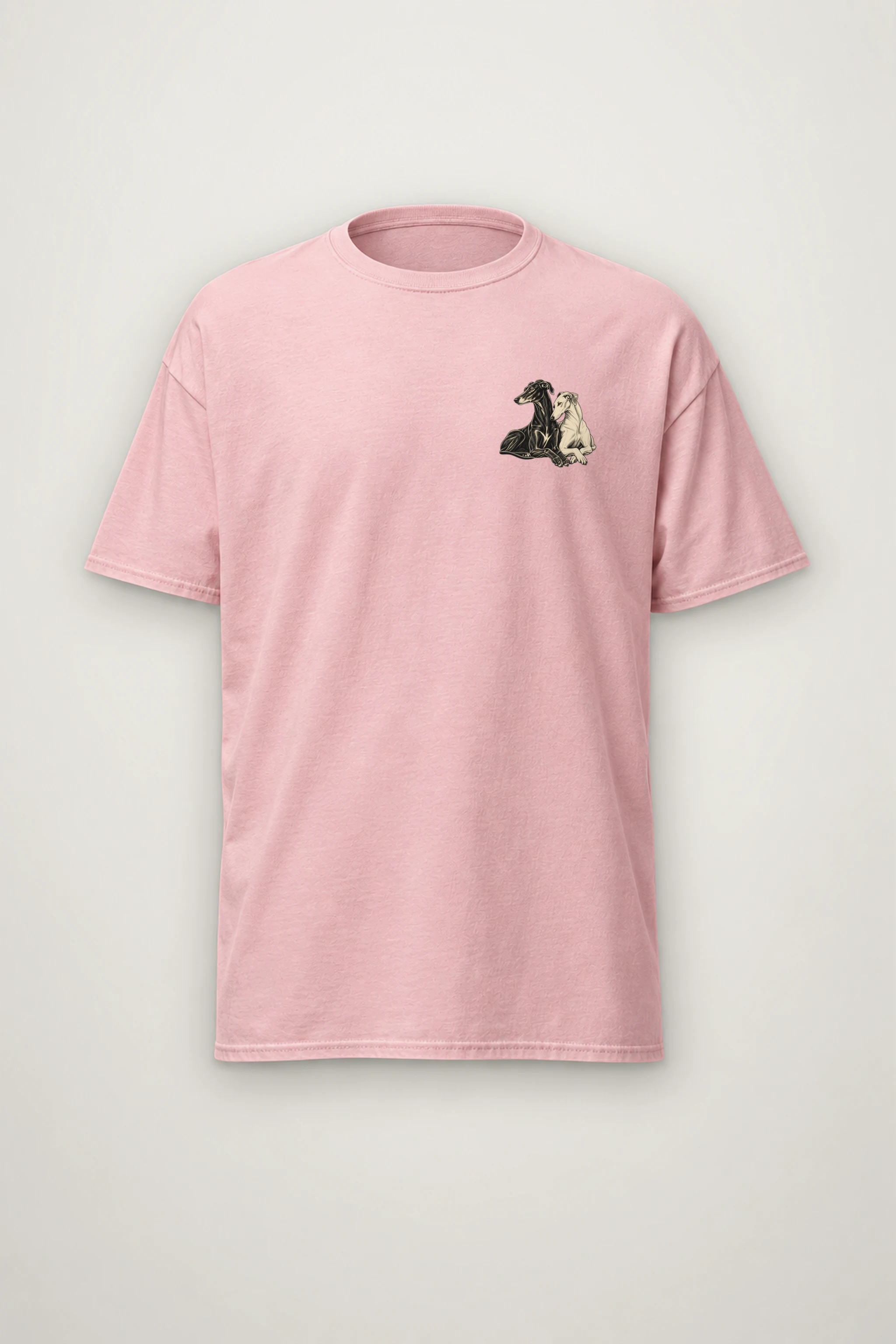 "Quiet Greyhounds" Heavyweight Unisex Crewneck T-shirt