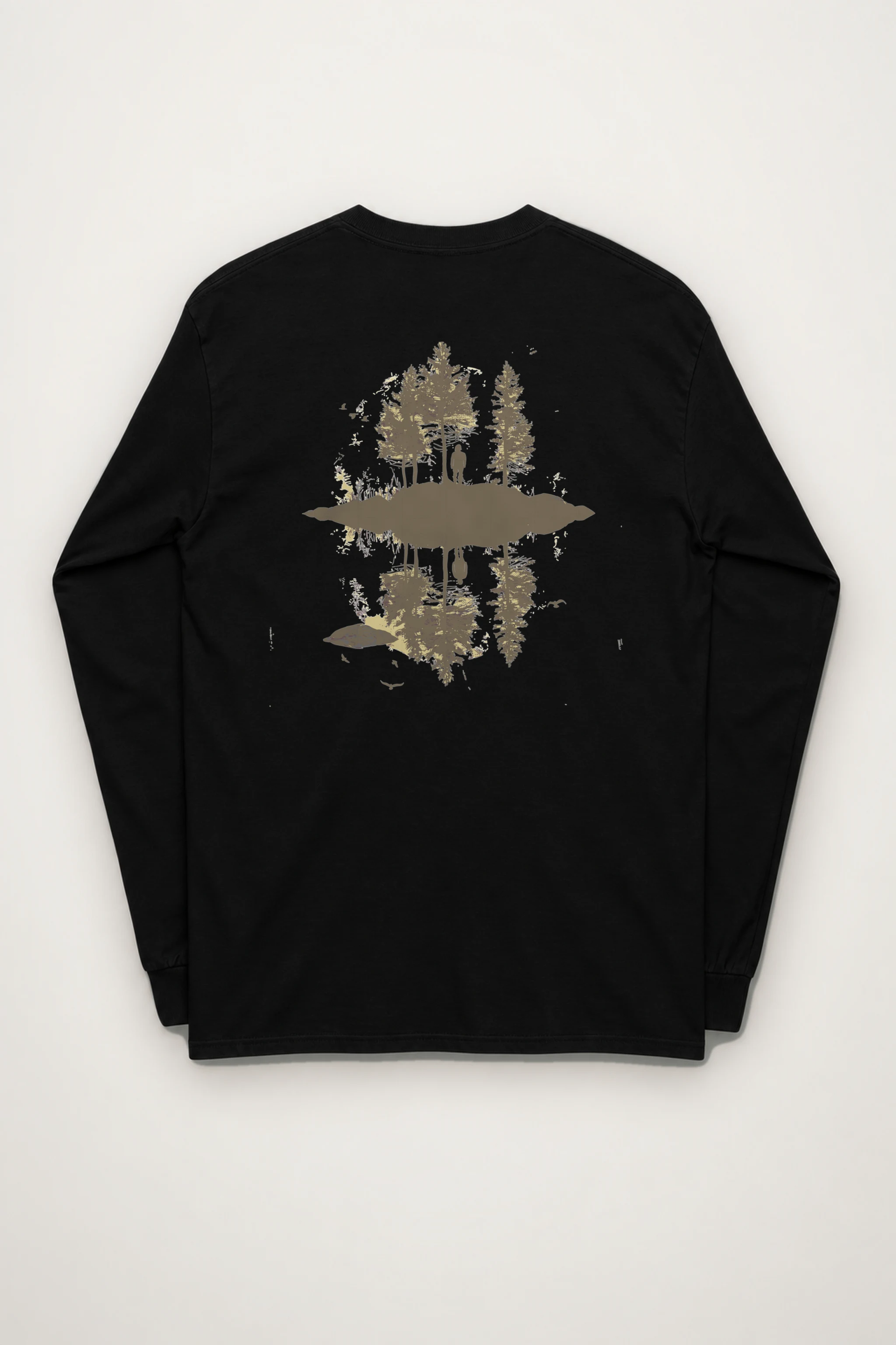 "Quiet Lake Pines" Unisex Longsleeve T-shirt