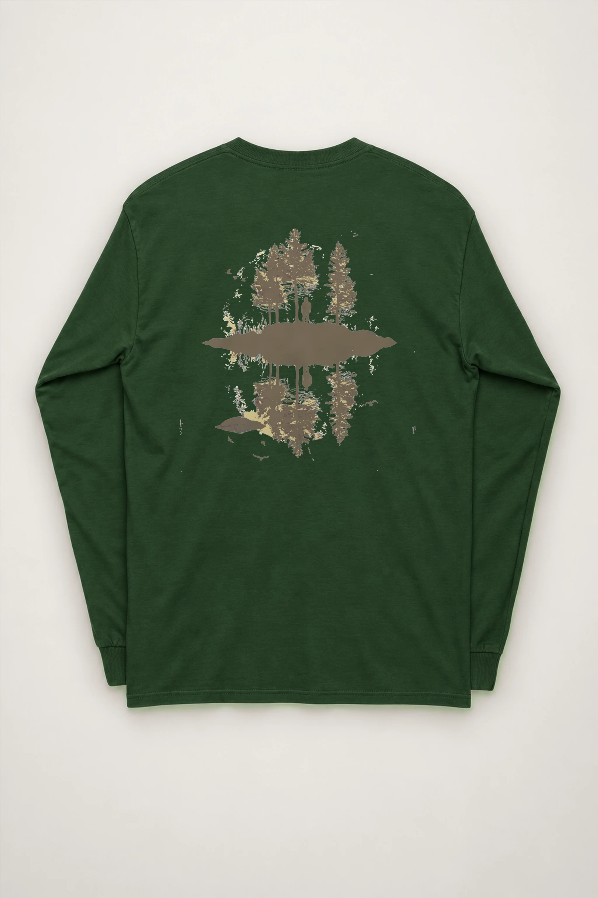 "Quiet Lake Pines" Unisex Longsleeve T-shirt