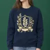 "Quiet Laurel Crest" Heavy Blend Unisex Crewneck Sweatshirt