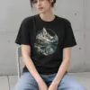 "Quiet Passage" Heavyweight Unisex Crewneck T-shirt