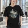 "Quiet Passage" Heavyweight Unisex Crewneck T-shirt | Gildan 5000